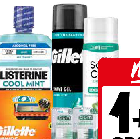 Gillette, Listerine of GUM