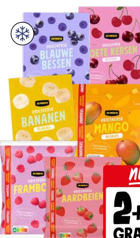Jumbo diepvriesfruit en smoothie mix