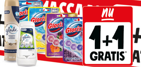 Glorix toiletblokken of Glade