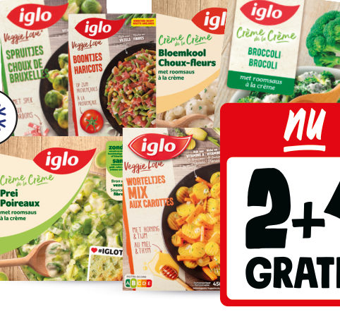 Iglo bereide groenten