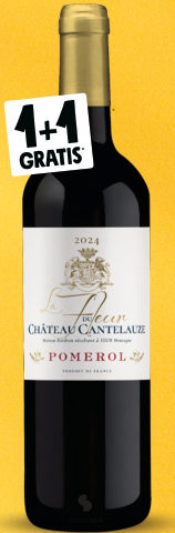 La fleur du Château Cantelauze Pomerol