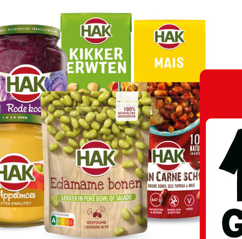 HAK in pot, stazakken en pak